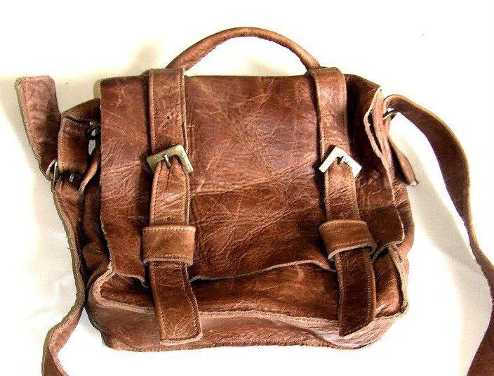 Messenger bag/Brown Handmade Women Bag/Leather Messenger