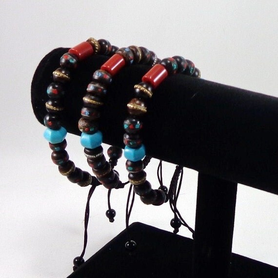 Tibetan Traditional Bracelet by angelovajewelry on Etsy
