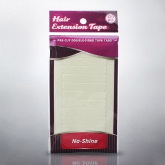 Hair Extension Tape Tabs No-Shine Pre-Cut Double Sided 120