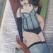 Fat girl BBW pin-up bookmark 2