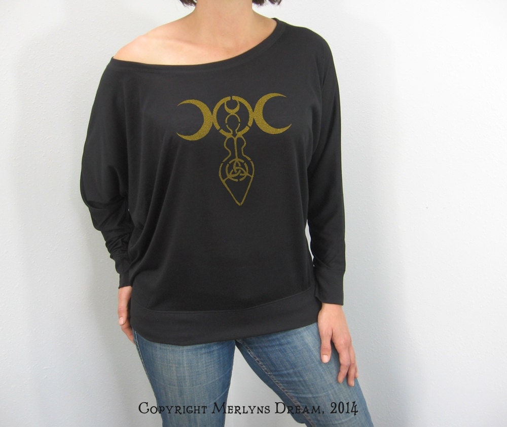 black goddess shirt