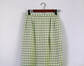 Popular items for plaid pencil skirts on Etsy