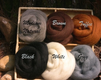 Corriedale Pallette, Wool Roving,