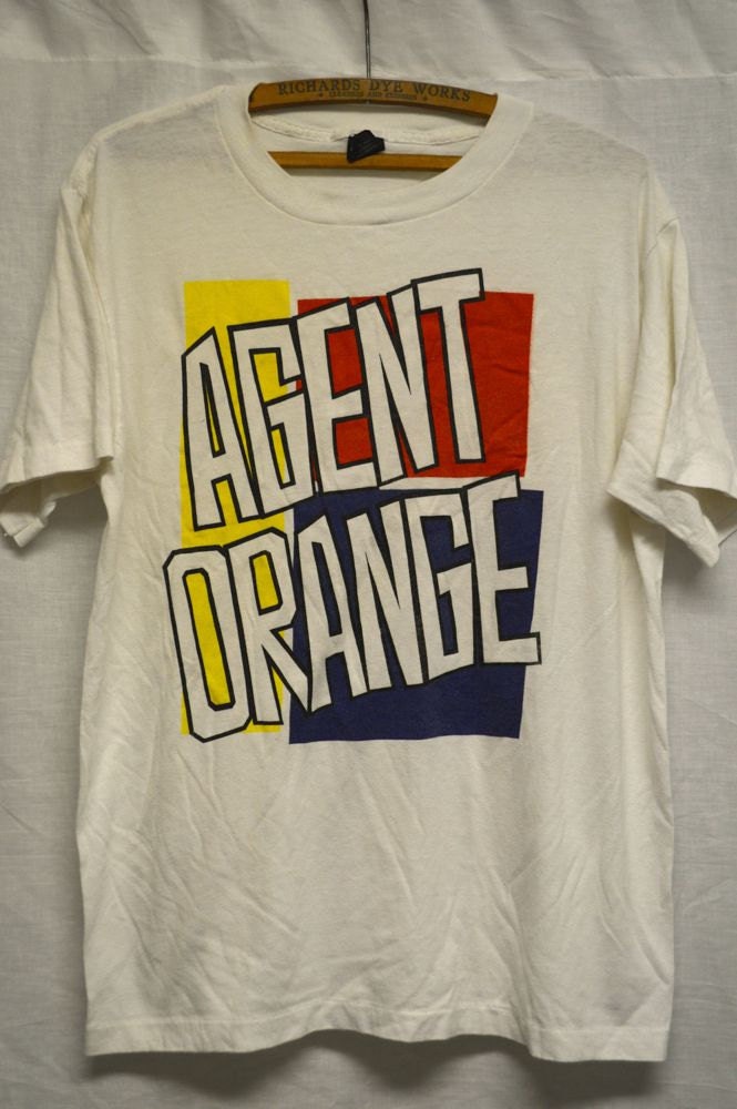 Vintage AGENT ORANGE Band T-shirt Surf Punk Rock Shirt