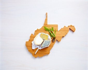 West Virginia State Cutting Board,Father's Day Gift, Unique Wedding Gift, Personalized Gift, Summer Wedding GIft, Graduation Gift