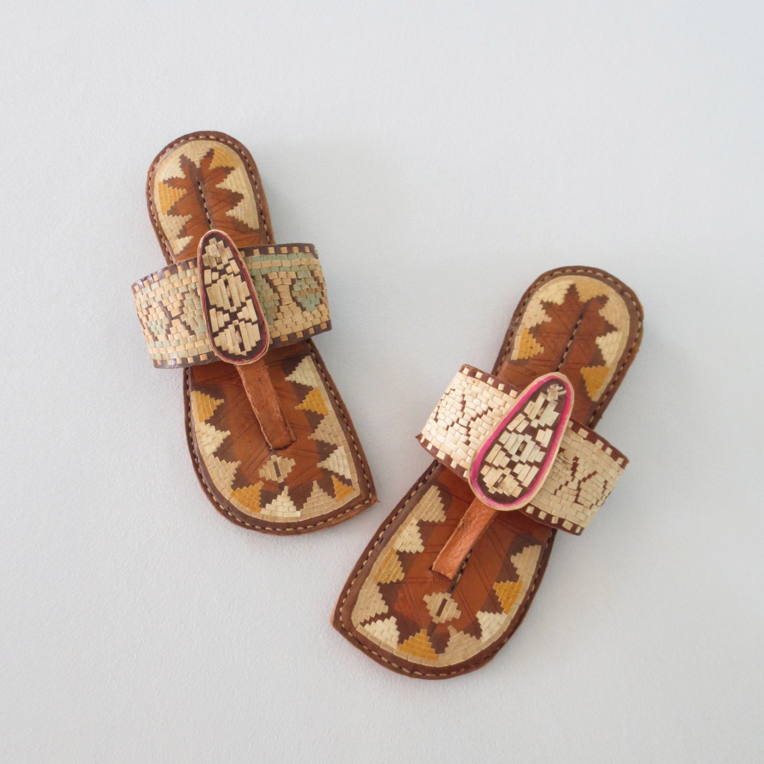 leather ethnic shoes