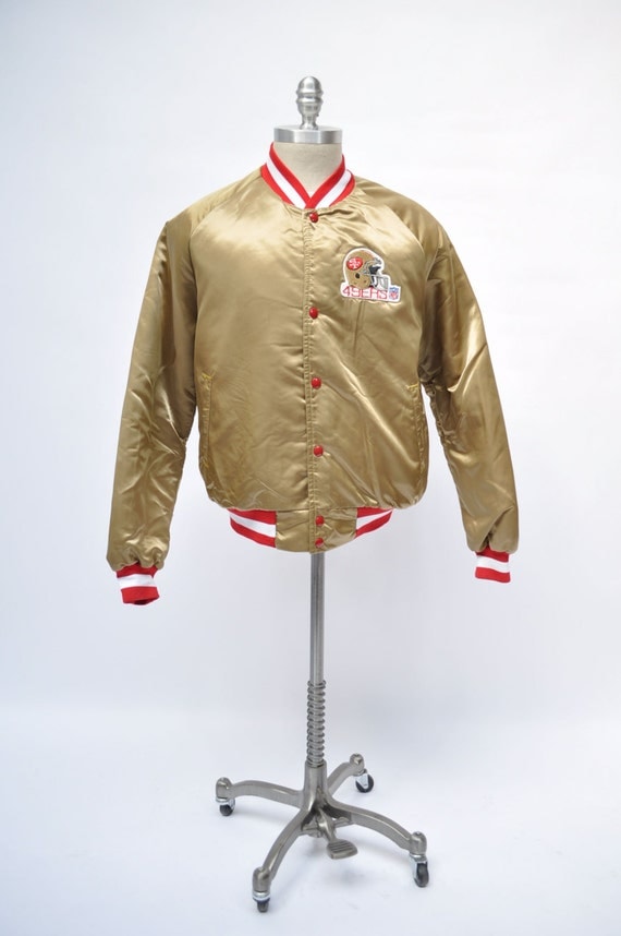 forty niners 49ers san francisco vintage chalk line jacket
