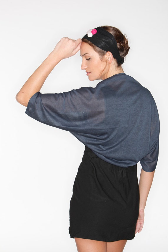 Evening shawls wraps grey shrug shrugs boleros batwing