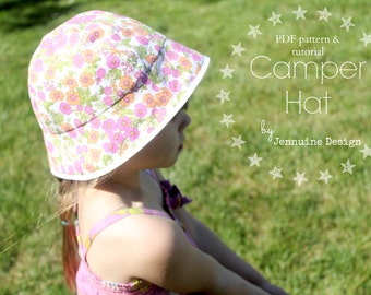 Camper Hat Digital Pattern