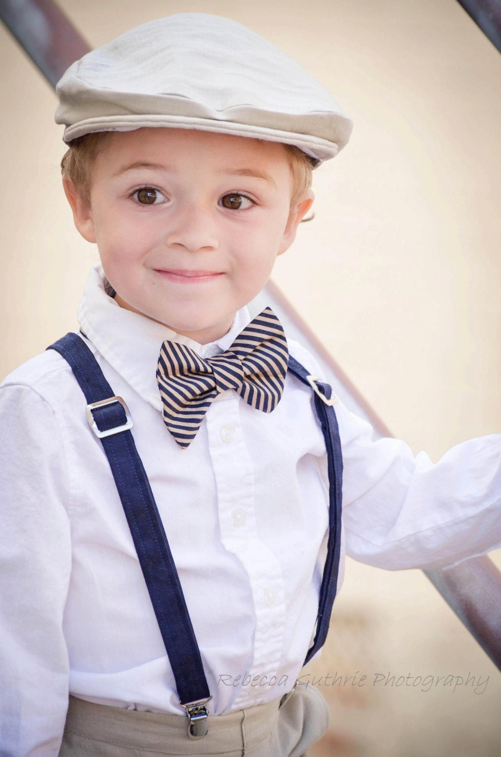 Boys Bow tie Boys Bowtie Boys Bowtie and Suspender Set