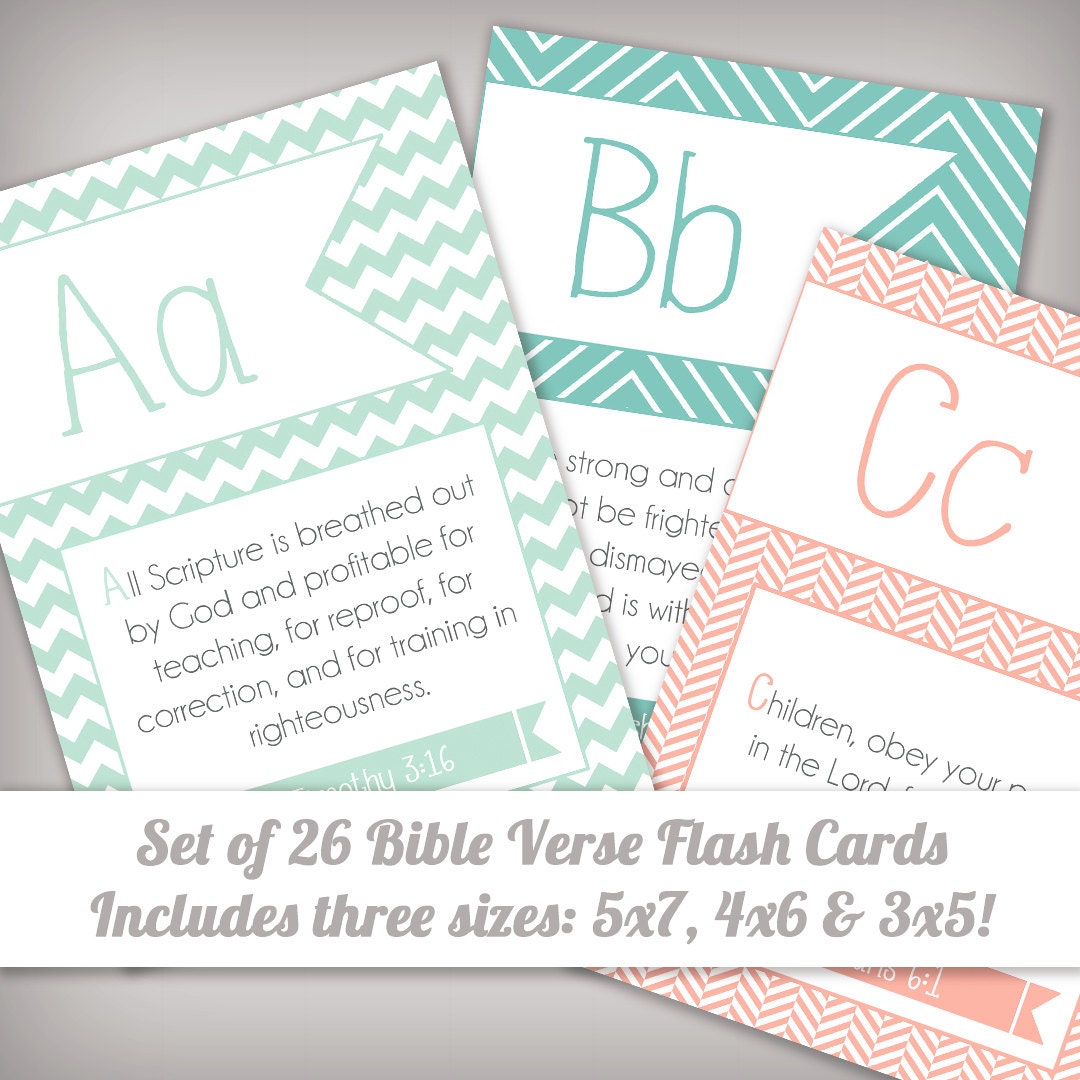 Bible Scripture Flash Cards