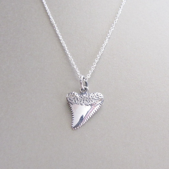 Silver Shark Tooth Necklace