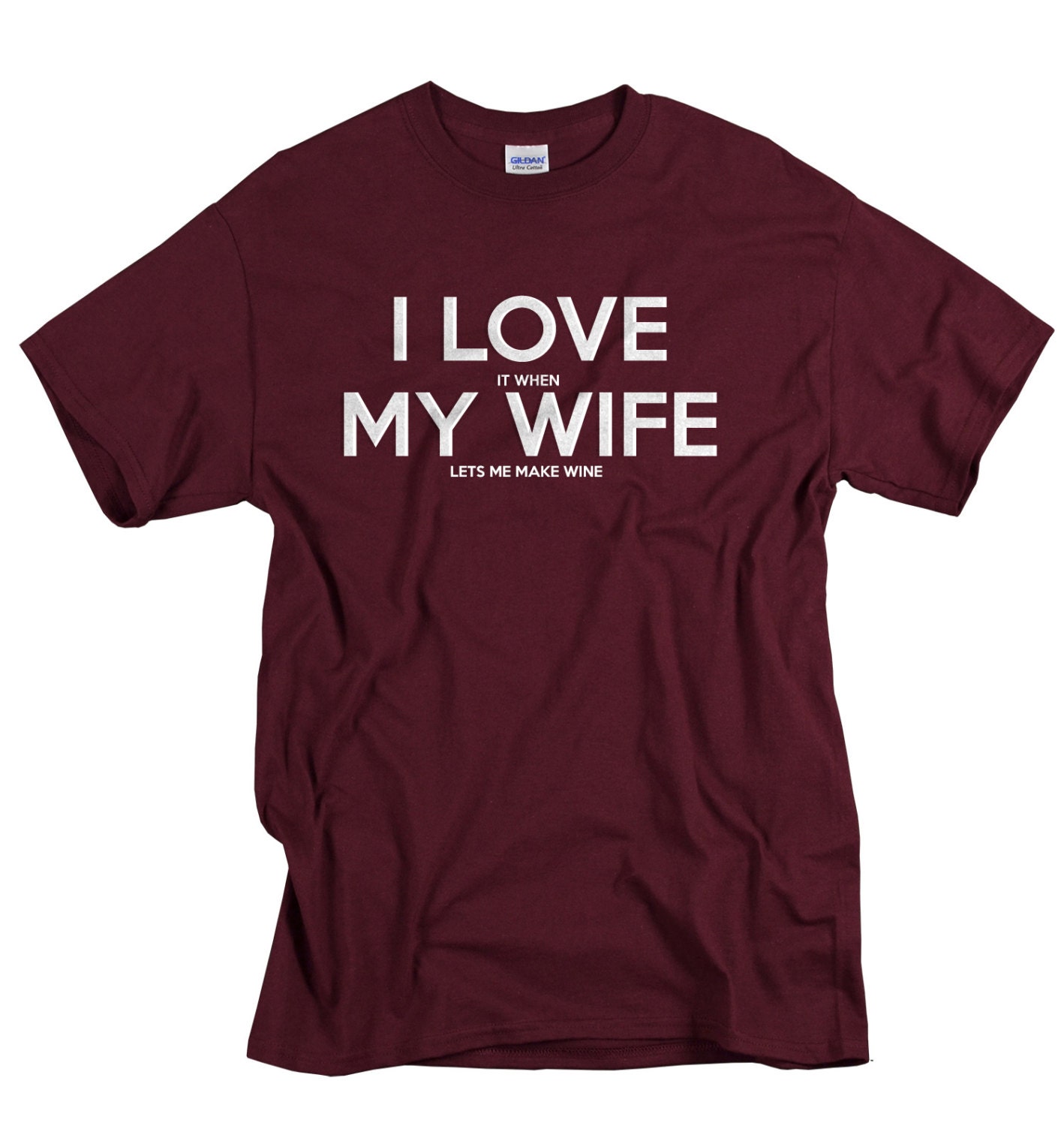 Wine Making Gift for Husband Wine Lover I Love My Wife Make