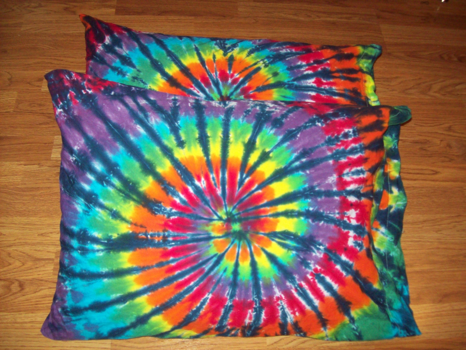 2 Tie Dye Pillow Cases Set of 2 tie dye pillowcases tie