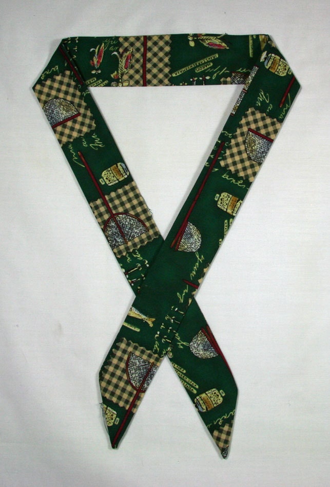 Fisherman Neck Cooling Tie Kool Neck Ties by shirleysewdesigns