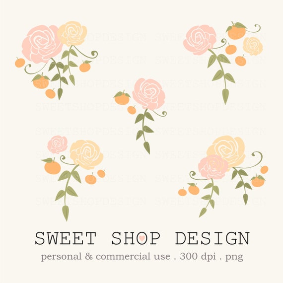 free wedding floral clipart - photo #2