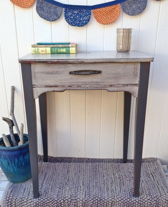 Grey Entry Table or Desk