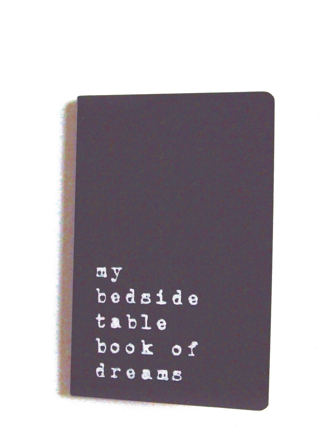 screen printed notebooks