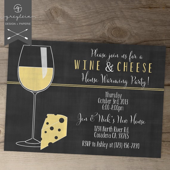 Wine And Cheese Party Invitation Wording 9