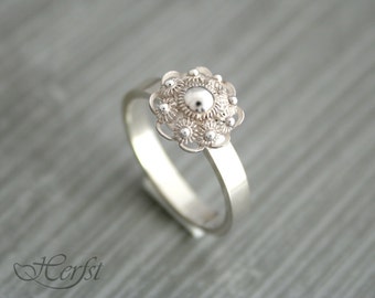 Traditional Dutch Zeeuwse knoop ring - sterling silver 925, the netherlands, holland, zeeland, zeeuws, zeeuwse knop