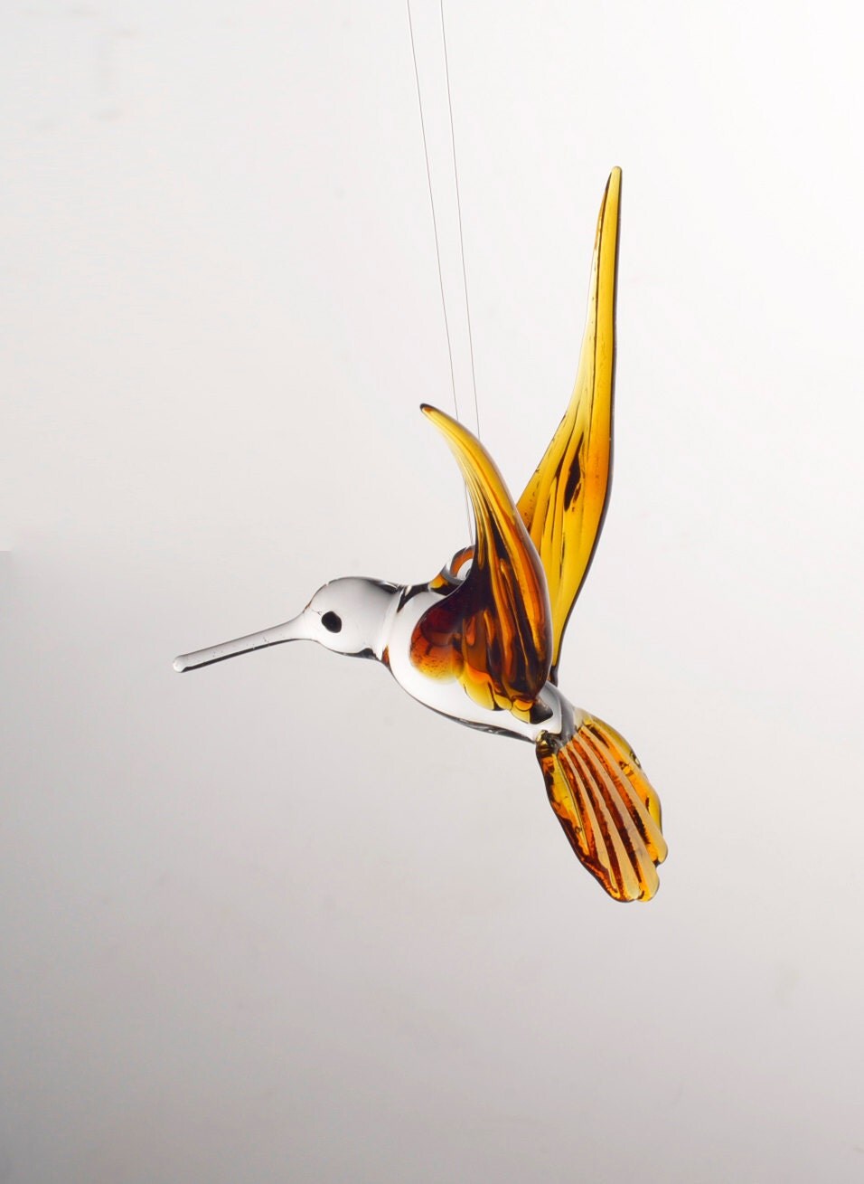 large hand blown glass hummingbird large hand blown glass hummingbird