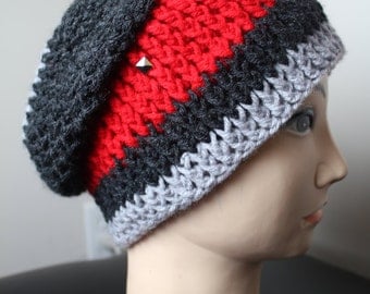 CROCHET PATTERN -Studded fall beanie - Permission to Sell Finished Products - Instant Download