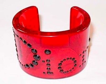 Carol Cassisa Marseilles Lucite Cuff main image 0