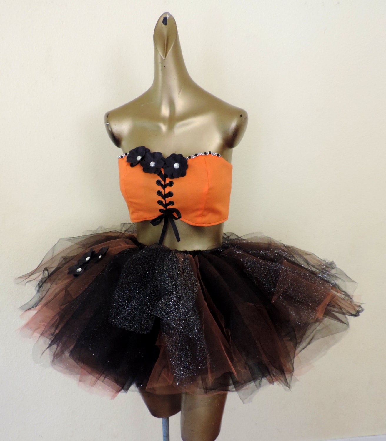 Adult Halloween tutu Adult witch tutu costume halloween by TutuHot