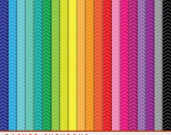 Items similar to Chevron Paper Pack Scrapbooking Paper Instant Download ...