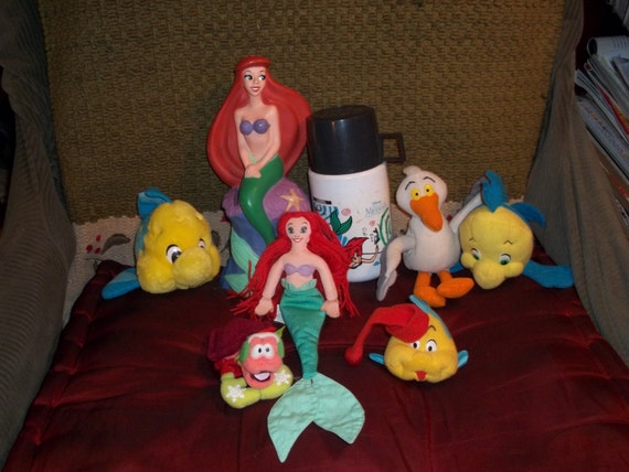 little mermaid scuttle plush