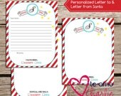 Personalized Letter to Santa and Letter from Santa - Printable Santa Letters Il_170x135
