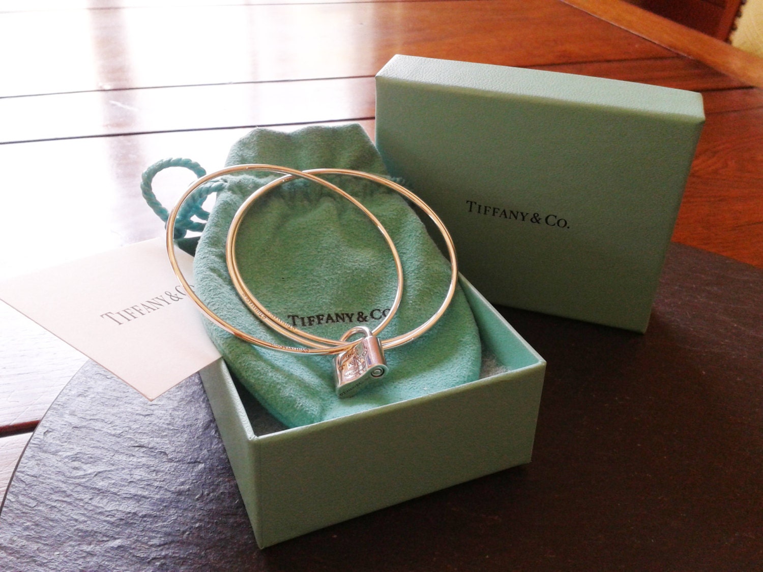 tiffany locket bangle