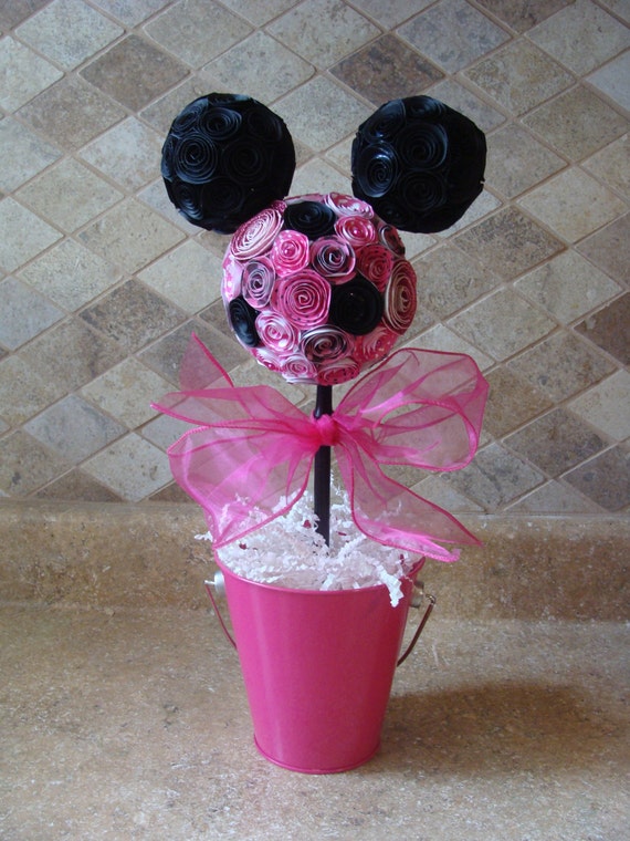 Minnie Mouse Topiary for Birthday Party or Table by ...