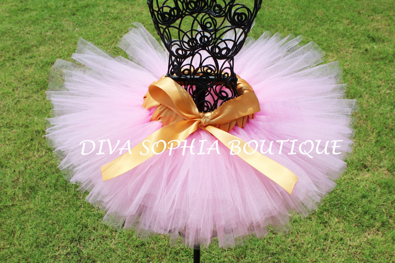 Pink and Gold Tutu Newborn Baby Infant Tutu Toddler Tutu