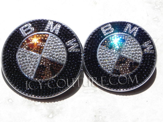 Rhinestones bmw emblem #6