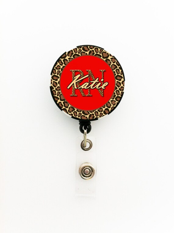Items similar to Nurse Badge Holder on a Retractable badge reel