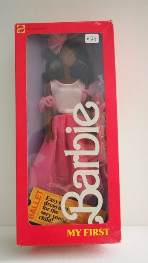 Vintage My First Barbie African American Doll/Ballerina barbie