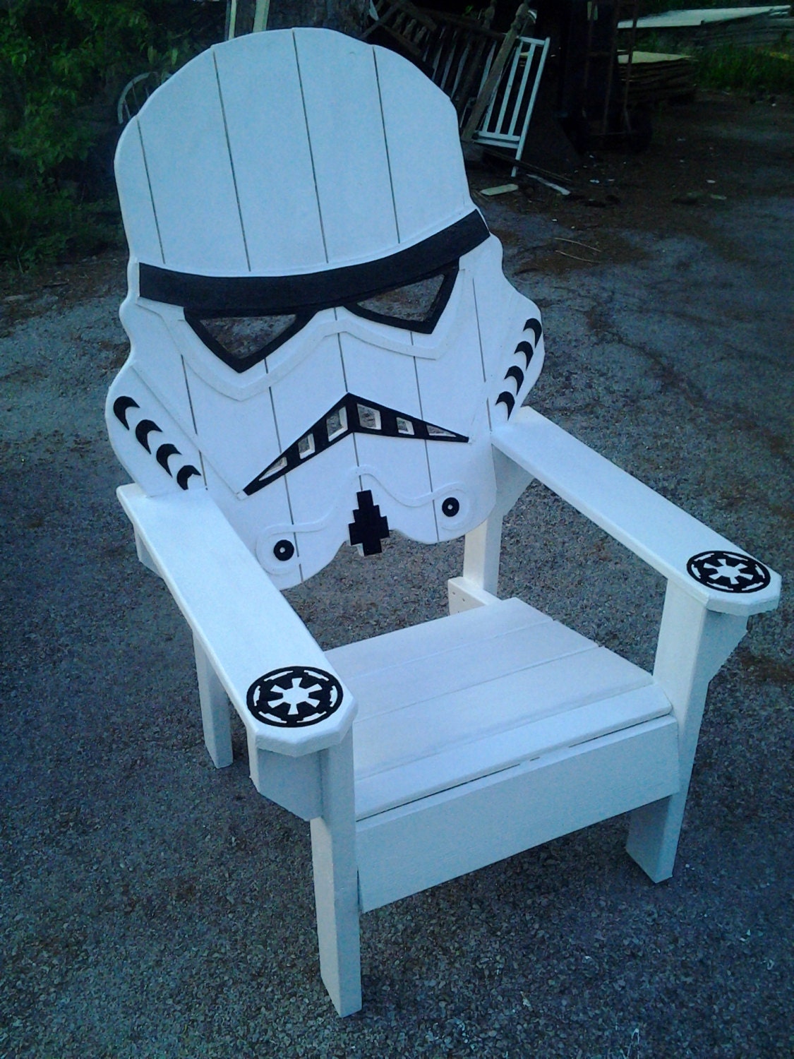 star wars storm trooper chairAdirondack chair Yard