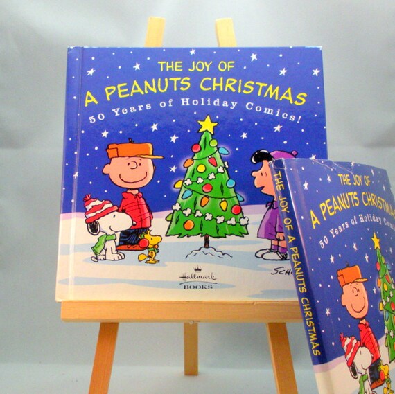 Items similar to Peanuts Book "The Joy of A Peanuts Christmas 50
