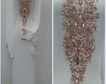 Dubai very fancy kaftans / abaya jalabiya Ladies Maxi Dress Wedding gown earings:dubai abaya on sale
