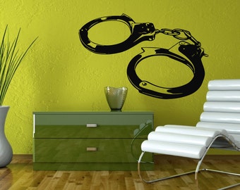  Handcuff  vinyl decal Etsy