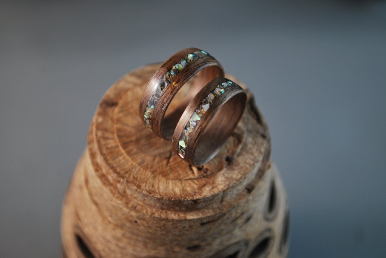 Wood rings Wooden Jewelry Bentwood Rings by Wellsbaredesigns