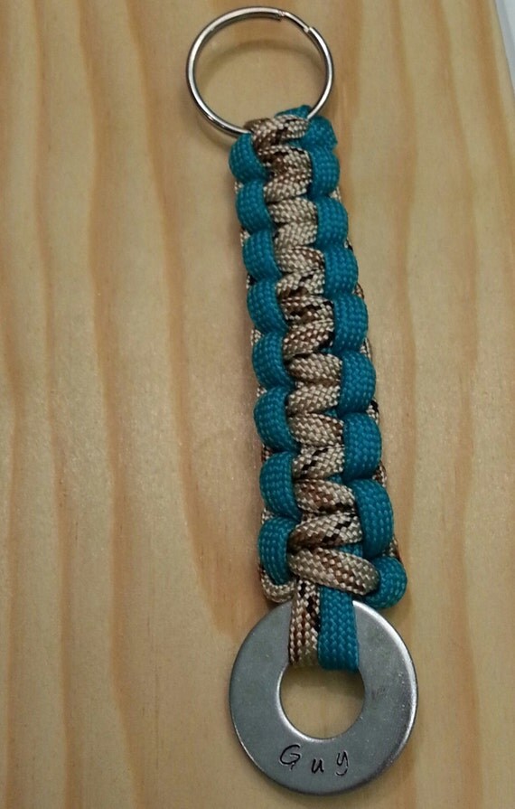 Paracord Keychain Personalized Keychain Personalized with