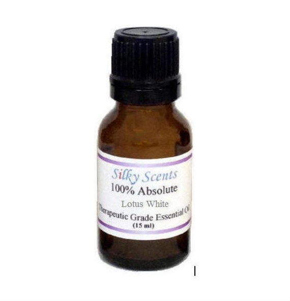 Lotus White Absolute Essential Oil Pure Therapeutic by