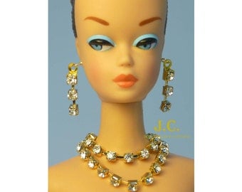 Handmade Fashion doll jewelry set for Barbie, Reproduction Barbie, Silkstone Barbie and Fashion Royalty NE100004