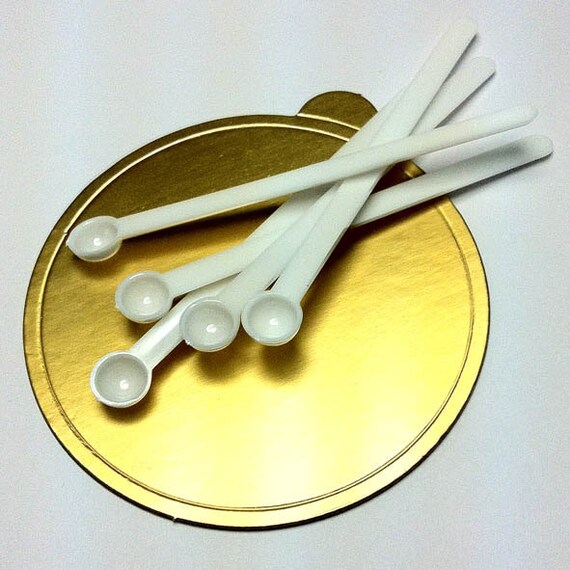 Mini Plastic Pigment Spoon Scoop .15cc