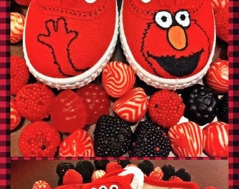 SALE!! Funny Sneakers for kids "Elmo"