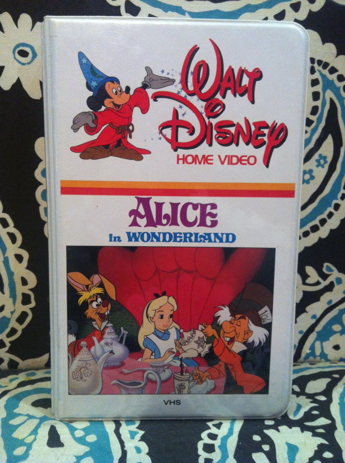 Alice in Wonderland VHS 1983 36VS Disney Clamshell by TerrorVHSion