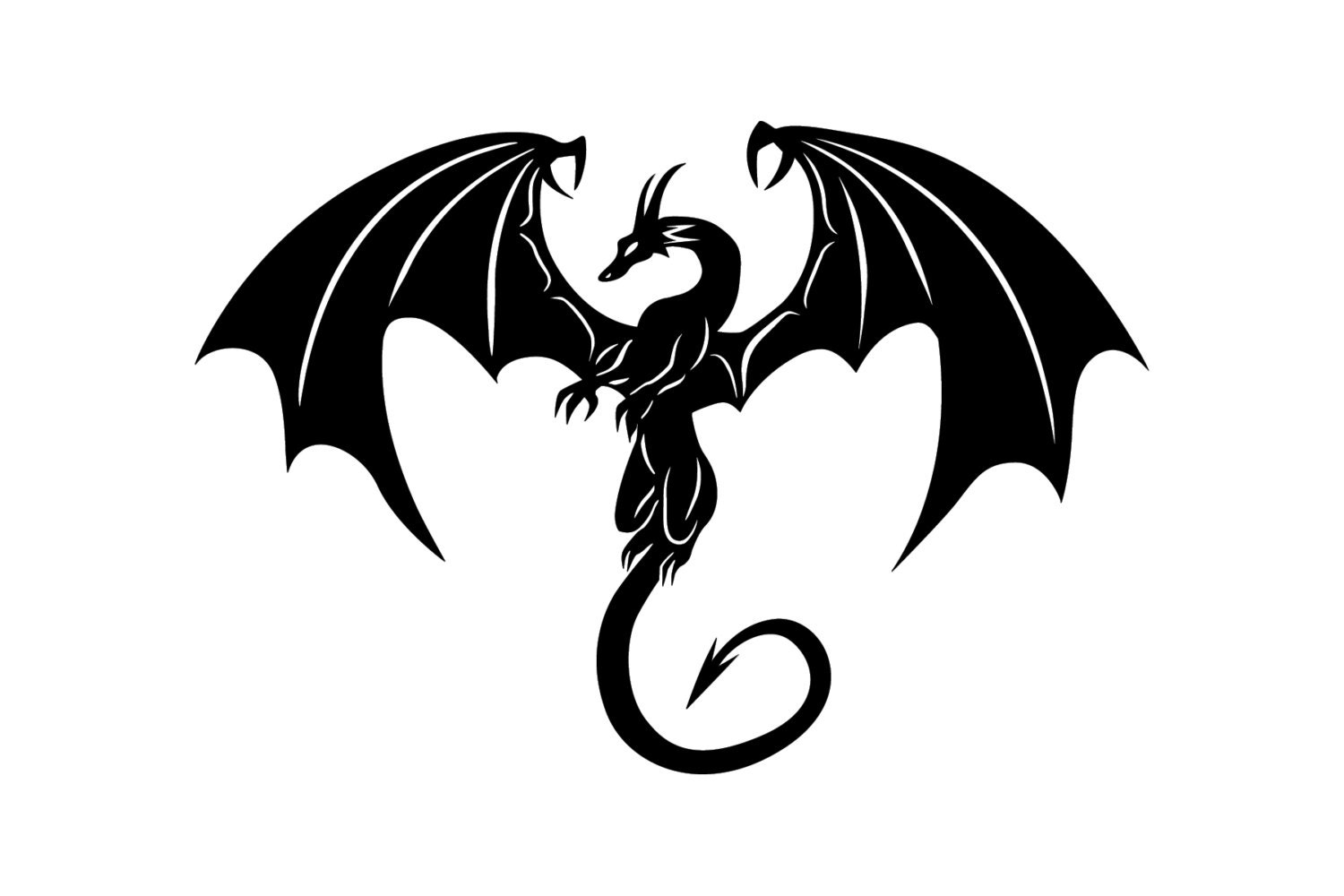 Dragon Vinyl Decal Indoor Outdoor Sticker