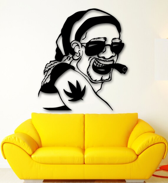 Wall Sticker Vinyl Decal Rastafarian